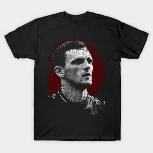 Andy Robertson text art T-Shirt